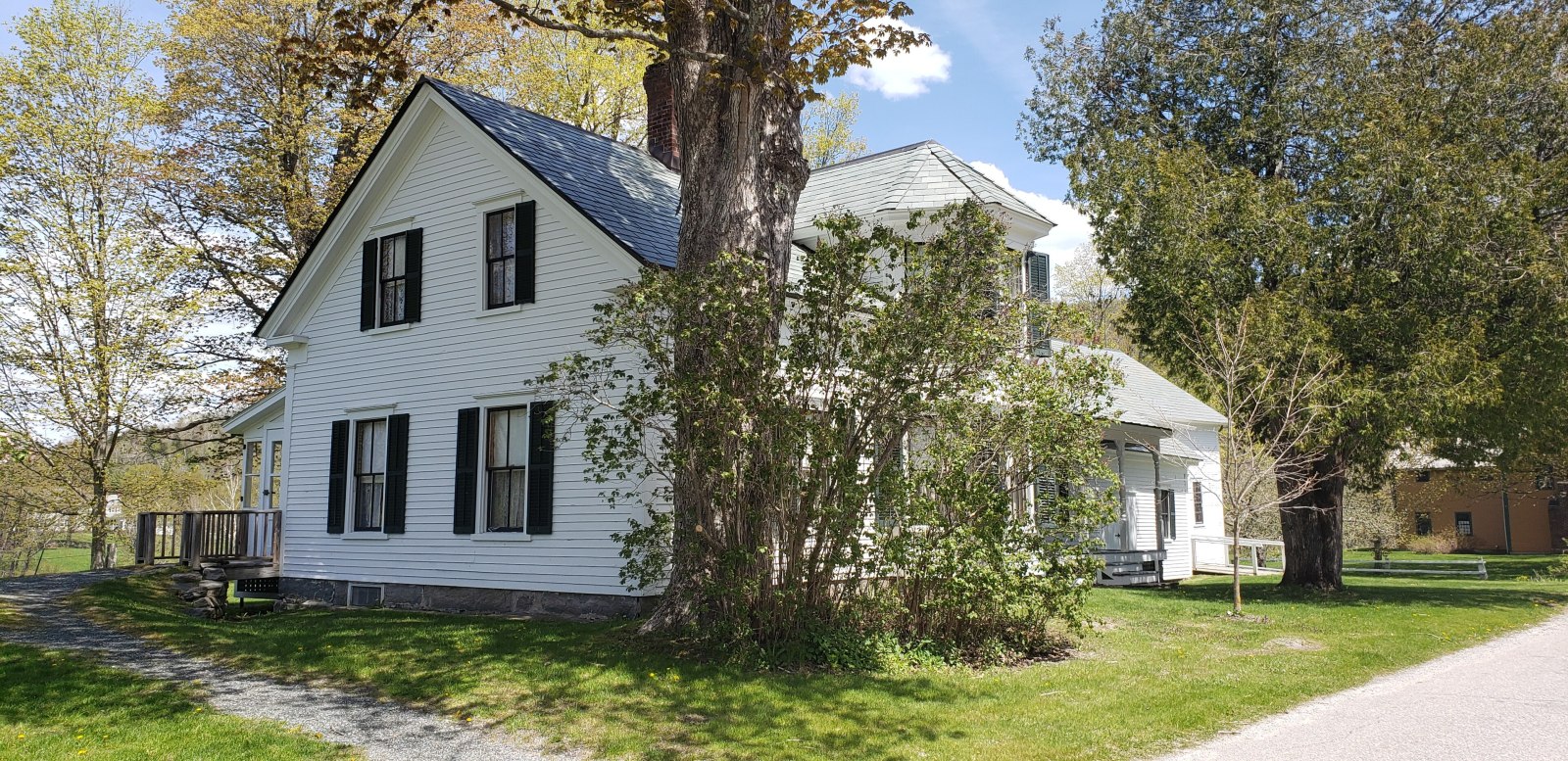 The Coolidge homestead at Plymouth Notch, home of Plymouth Artisan Cheese
